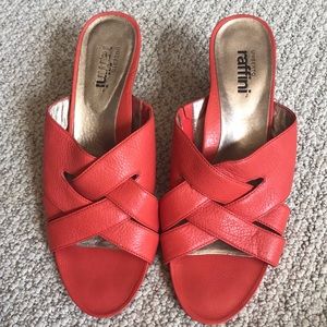 Umberto Raffini Red Sandals